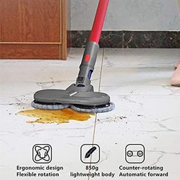 Mops Electric cleaning mop head V7 V8 V10 V11 cordless vacuum cleaner floor wet mop cleaning head with water tank 230412