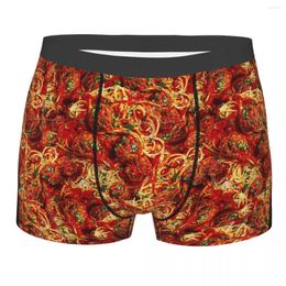 Underpants Food Lover Art Spaghetti And Meatballs Cotton Panties Men's Underwear Sexy Shorts Boxer Briefs