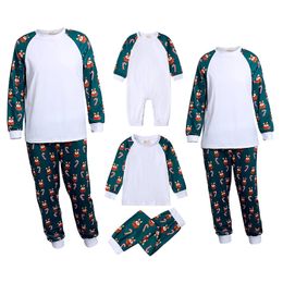Family Matching Outfits Arrivals Christmas Pyjamas Set Parentchild Father Mother Children Baby Sleepwear Clothes 231113