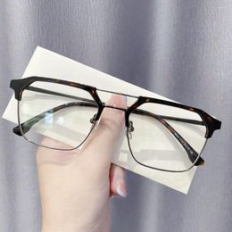 Sunglasses Blue Light Blocking Fashion Optical Glasses Women Clear Black Square Frame Eyeglasses Office Computer Goggles