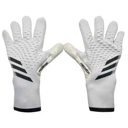 Latex Anti-slip Gloves Goalkeeper Gloves Professional Men's Football Gloves Thickened Football Gloves 44DPS