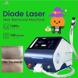 2024 SPA Use 808nm Diode Laser Hair Removal Machine Skin Rejuvenation Permanent Equipment Depilation Power Permanent Painlss Device 3 Wavelengths