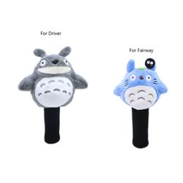 Other Golf Products 2/3Pcs Plush Animal Golf Driver Head Cover Golf Club 460Cc Wood Cover DR FW CUTE GIFT Noverty 3042