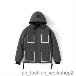 ovo Down jacket Parkas Designer Mens ovo puffer Jacket North Winter Hooded Coat Canda goose Owl Co-branding Thicken Warm Jackets Men Clothing Reflective 2 X27K ITJJ