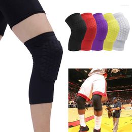 Knee Pads 1 Pieces Honeycomb Pad Basketball Sport Kneepad Volleyball Protector Brace Support Football Compression Leg Sleeves