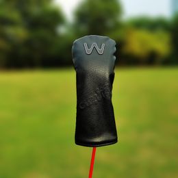 Other Golf Products Woods Headcovers Covers For Driver Fairway Putter 135Ut Clubs Set Heads PU Leather Unisex Simple Golf Iron Head Cove 5742