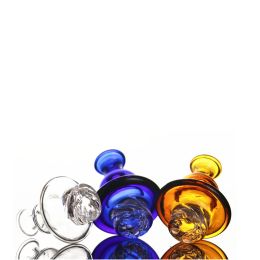 Cyclone Spinning Carb Cap smoking accessories For 25mm flat top banger Dome with air hole Terp Pearl Quartz Nail 12 LL