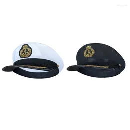 Berets Party Captain Hats Boys Masquerade Cosplay Accessory For Sailor Hat