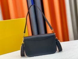 10A Quality Diane Designer bag Satchel Bag with Jacquard Cross-body Strap Emed Genuine Leather Shoulder Bags Vintage Cross Body Women Tote Messenger Handbag Wallet