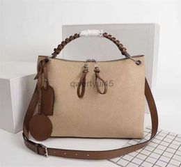 Shoulder Bags Quality Fashion Bags Leather Letter Large Medium Tote Vintage Messenger Handbags Shoulder Bagqwertyui45