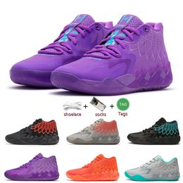 Scarpe da pallacanestro da uomo Lamelo Ball Buzz City LO UFO Not From Here Queen City Rock Ridge Red Rick e Morty Scarpe da ginnastica da uomo Scarpe da ginnastica sportive Sneaker