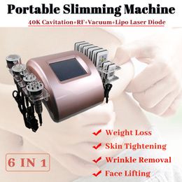 6 In 1 Body Slimming Machine Lipo Laser Diode Cellulite Removal RF Face Lifting Wrinkle Removal~ Do You Have Confusion Of Weight Loss? It Helps weight loss