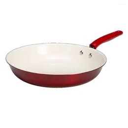 Pans 12-Inch Ceramic Nonstick Skillet Red