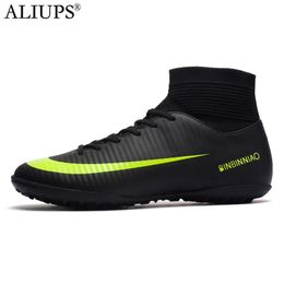 Safety Shoes ALIUPS Football Boots Men Boys Soccer Shoes Chuteira Campo TF/AG Football Sneaker Futsal Training Shoes tenis soccer hombre 231113