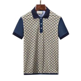 2023 Mens Polos shirts men fashion Tees classic multiple color lapela sleeves short Plus Bordado business casual Cotton respirável Casual Alligator T-shirts