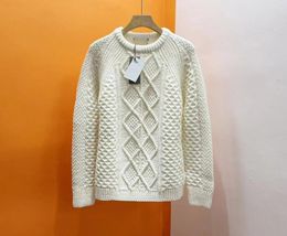 Men's Sweaters 2023 Autumn And Winter Classic Zipper Fashion Button Rope Embroidery Boutique Wool Material Casual Sweater