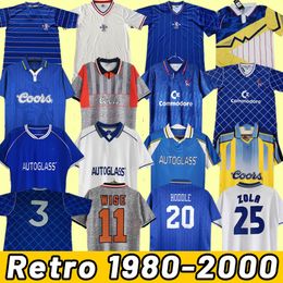 HAZARD Maglia da calcio retrò CFC Lampard Torres Drogba 80 82 1981 83 2000 Maglia da calcio GULLIT Oscar Mata Hughes Terry AWAY THIRD 1994 96 97 1998 COLE ZOLA Vialli