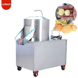 Automatic Stainless Steel Onion Potato Carrot Sweet Potato Ginger Taro Peeler Peeling Machine For Commercial Use