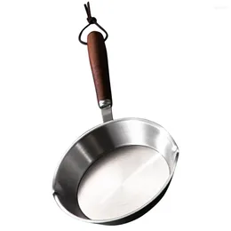 Pans Egg Frying Pan Pancake Maker Small Oil Heating Pot Stainless Steel Nonstick Griddle