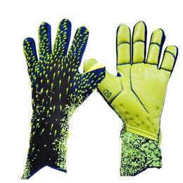 Balls Professional Latex Football Goalkeeper Gloves Thickened Soccer Goalie Accessories Suit For Adults Teenager Kids 231113