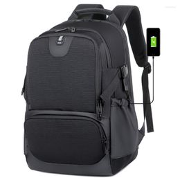 Backpack 17 Inch Laptop Man Waterproof Oxford Notebook For Men Expandable Male Business Backpacks