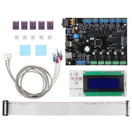 Freeshipping Mightyboard Kits Inculding A4988 Stepper Motor Driver, Heatsink, LCD Display ect for Makerbot Sjgal