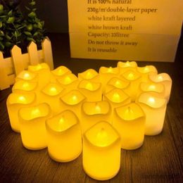 Candles LED Candle Creative ing Led Tea Light Warm White Candle for Wedding Halloween Christmas Decor