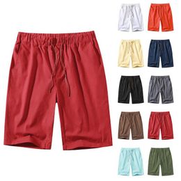 Men's Shorts Casual Work Fashion Slim Five Pants Beach Mens H House Set