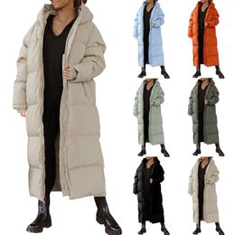 Women's Hoodies Long Puffer Jacket Sleeve Full Zipper Empower Coat Lightweight Down Coats For Women Olive Jackets