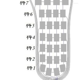 Decorative Figurines RX-ES-48P Distributed Flexible Foot Membrane Pressure Sensor Soft Technology FSR Customised 48 Sensing Points