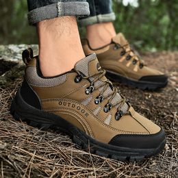 shoes designer shoe man shoe run shoe wholesale oversized hiking shoes mens autumn and winter outdoor sneakers leather low top hiking shoes leisure shoes jumpman