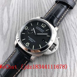 Luxury Mens Automatic Mechanical Designer Watch Lumino Pam01356 Collection Sapphire Glass Calf Leather Strap 44mm Swiss Movement Sport Wristwatches C8YX