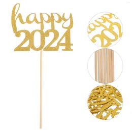 Cake Tools 30 Pcs Insert Year Party Supplies Venue Setting Props Decoration Paper