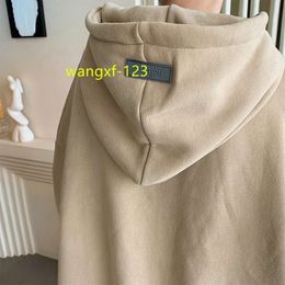 2023 OEM Quality Men Plain Fleece French Terry Cotton Custom Drop Shoulder Oversized High Quality Men Heavyweight Hoodie