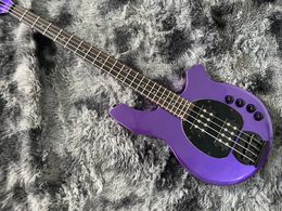 China electric bass guitar two Colour can be choose purple and green Colour 4strings