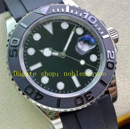 42mm Watches Ceramic Bezel Mens Black Dial Rubber Bracelet 904L Steel 226659 VSF Automatic Cal.3235 Movement 28800 vph/Hz Mechanical Wristwatches Watch