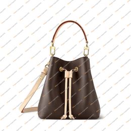 Ladies Fashion Casual Designe Luxury BB Bucket Bag Shoulder Bag Crossbody Totes Handbag Messenger Bag TOP Mirror Quality M46581 Pouch Purse