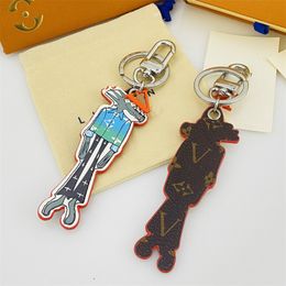Keychains Lanyards Designer Keychains Men Women Car Purse Key chains Keyring Lovers Keychain Leather Pendant Keychains Accessories Boutique Fashion Style Buckle