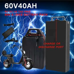 OriginalX7 X8 X9 Harley Electric vehicle battery 18650 battery 60V40Ah can support large motor 1000W~1200W~1500W~1800W tax free