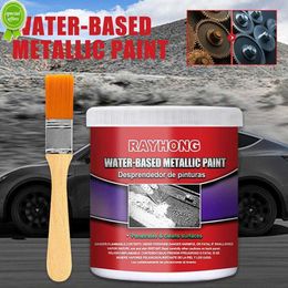New Car Chassis Derusting Gel Metallic Paint 100ML Water-Based Converter Metal 100ml Gel Brush With Rust Universal Rust Remover P4T5