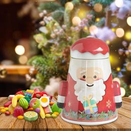 Gift Wrap Box Tumbler Children Decoration Biscuits Candy Tin Storage Christmas Ornament Glass Bulb Decorations