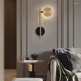 Wall Lamps Bedside Lamp 12W LED Bedroom Light Luxury Creative Design Modern Minimalist Living Room Background