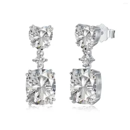 Stud Earrings HOEIZON 2023 Trending S925 Sterling Silver/Rhodium One Piece Jewellery Chain For Women Luxury Zircon