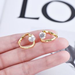 Pass Diamond Test Charming S925 Sterling Silver Moissanite Earrings Studs Nice Gift for Men Women Allergic Free Hoops Jewellery