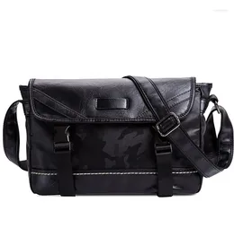 Briefcases Multi-Functional Camouflage Black Business Bag For Men Custom Classic Men's