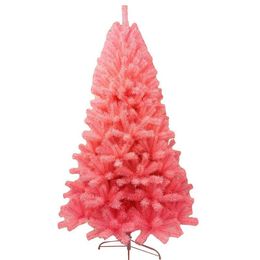 Christmas Decorations PVC Encrypted Tree Pink Ornaments Scene Decoration Props Children'S Year Gifts