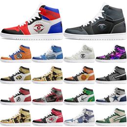 New Customized Shoes 1s DIY shoes Basketball Shoes male 1 Females 1 Anime Character Customized Personalized winter Trend Versatile Outdoor Shoes