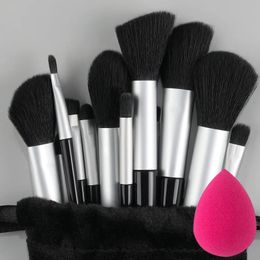 Makeup Brushes 13PCS Set Super soft EyesShadow Lip Contouring Brush Loose Powder Concealer brochas de maquillaje Tool 231113