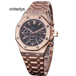 Luxury Quartz Watch Sales series multifunctional men's temperament AP home quartz solid six needle chronograph watch 620M