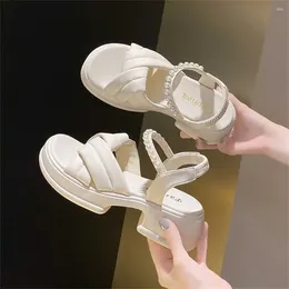 Sandals Slip Resistant Size 38 White Woman Sandal Summer Slippers Sports Shoes Sneakers 2023outdoor Team